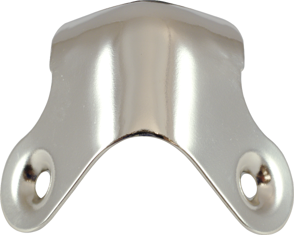 Corner - 2-Hole, 20 Gauge, for cabinets