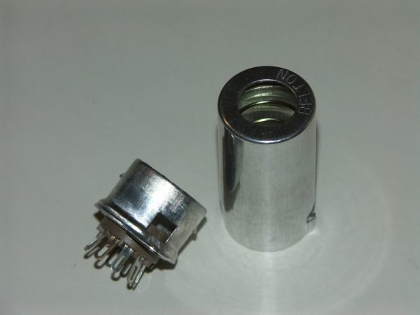 Belton Micalex 9 pin crimped socket with spring loaded shield P-ST9-700